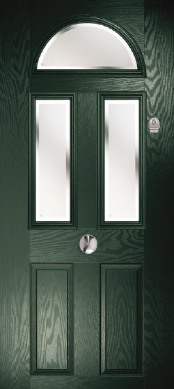 Luna in Green with Kensington Glass